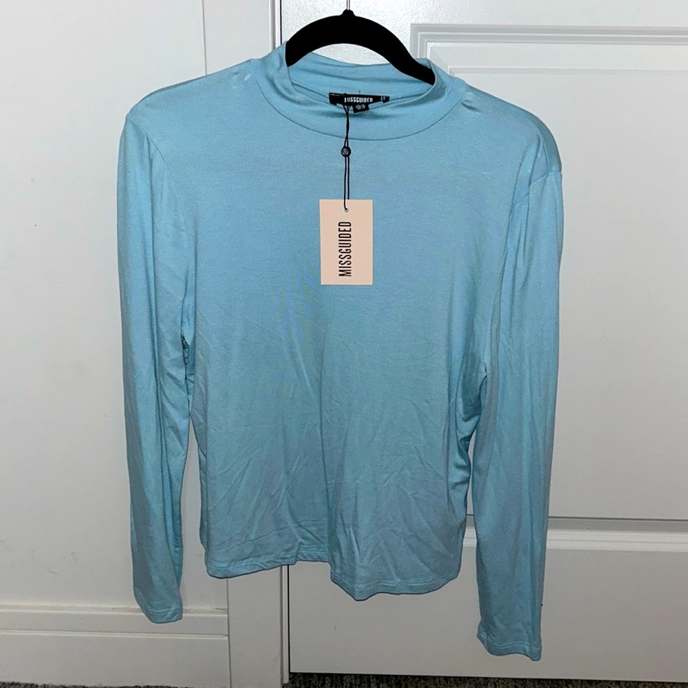 Missguided Funnel Neck Top, Size 14 - Never Worn, with tags